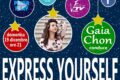 Questa sera , domenica 19 Dicembre dalle ore 21 , su VideofashionTv e Pavia Play puntata speciale Natalizia di "Express Yourself" con Gaia Chon
